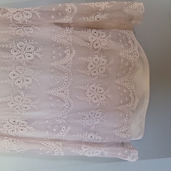Ultra Pink 2x Double layer lace cami - Picture 3 of 5